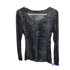 Talula snakeskin top